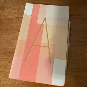 Anthropologie Leather Cover Notebook